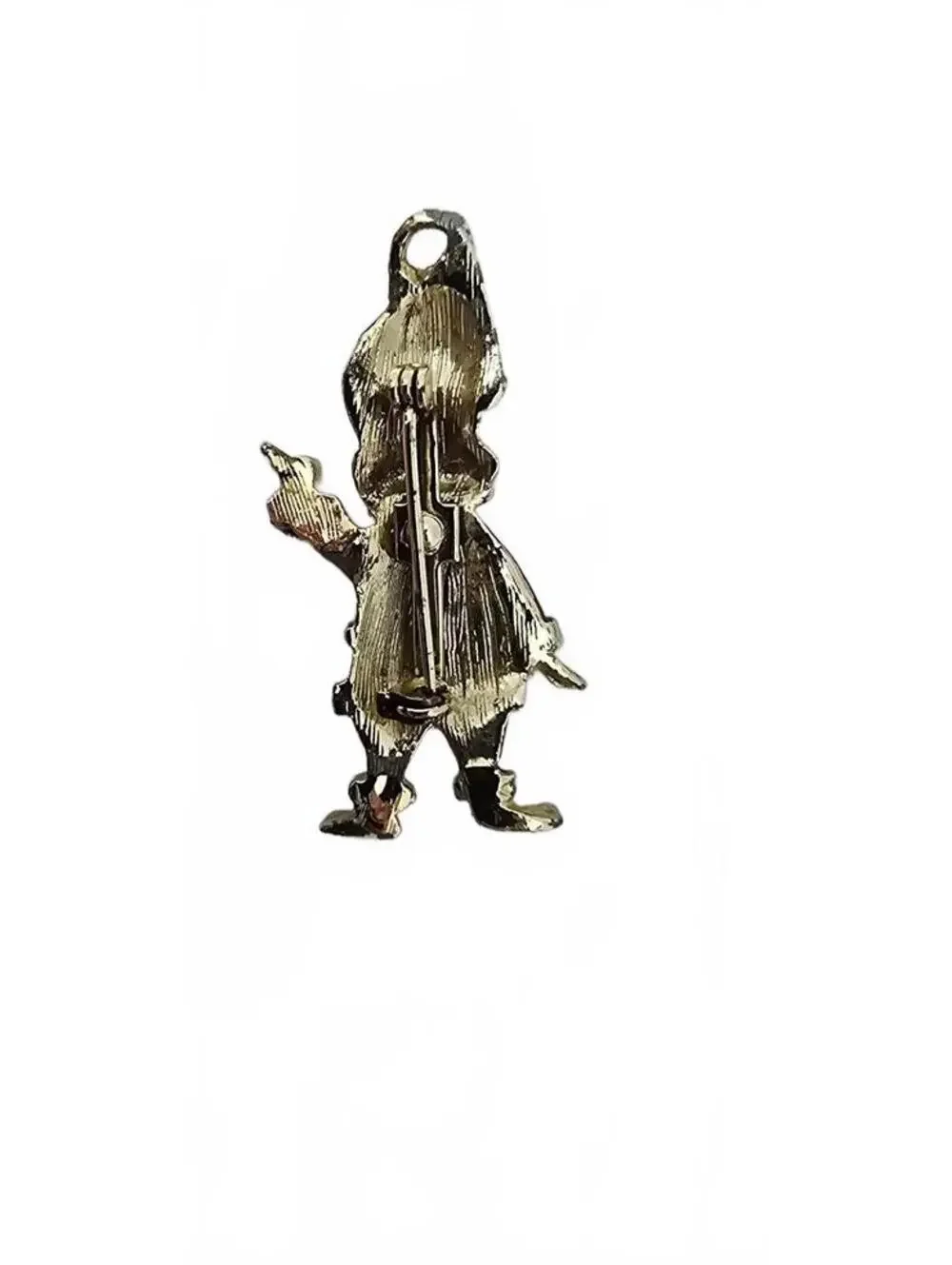 Vintage Cartoon Character Santa Claus Enamel Pin